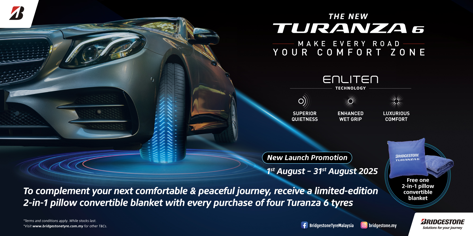 Bridgestone Turanza 6 llaunch promotion