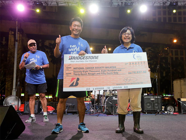 Bridgestone Malaysia Joins Relay For Life