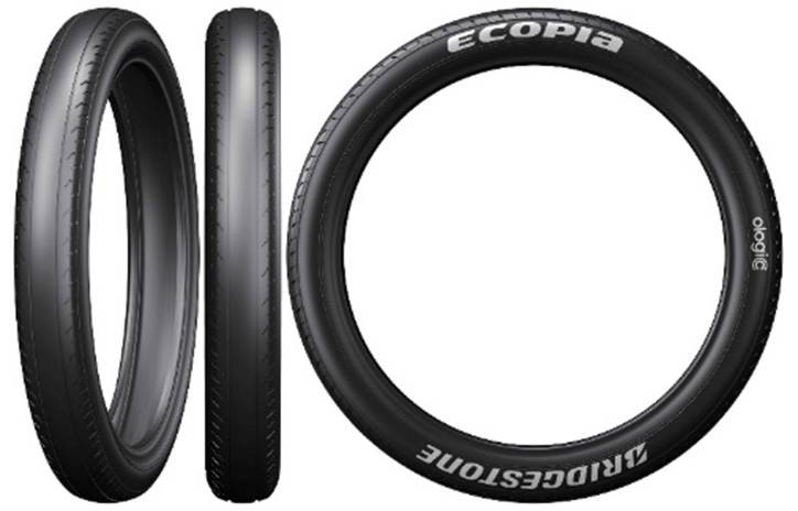 “ECOPIA with ologic” solar car tyres